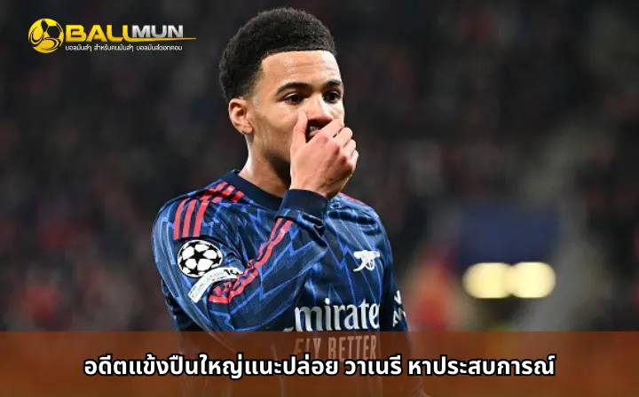 ดูบอลสด อดีตแข้งปืนใหญ่แนะปล่อย วาเนรี หาประสบการณ์